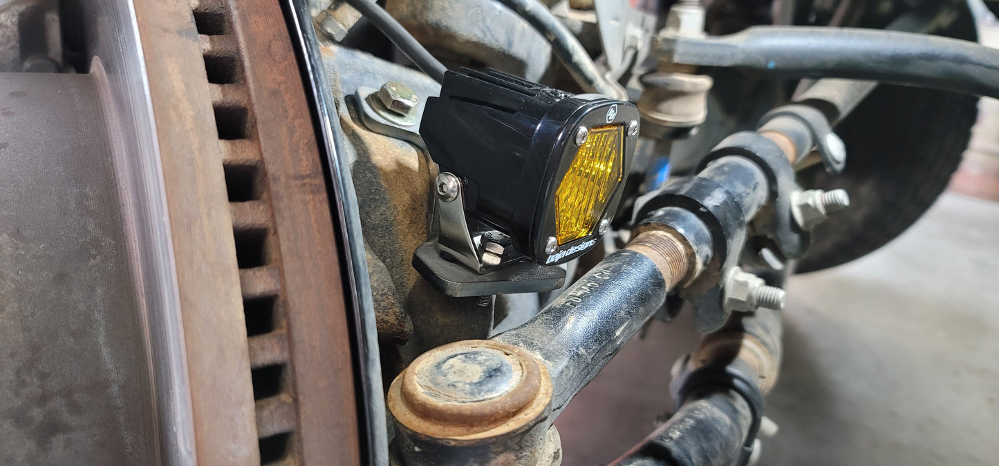 Ford Super Duty Steerable Knuckle Pod Light Mounts (2017-2023)