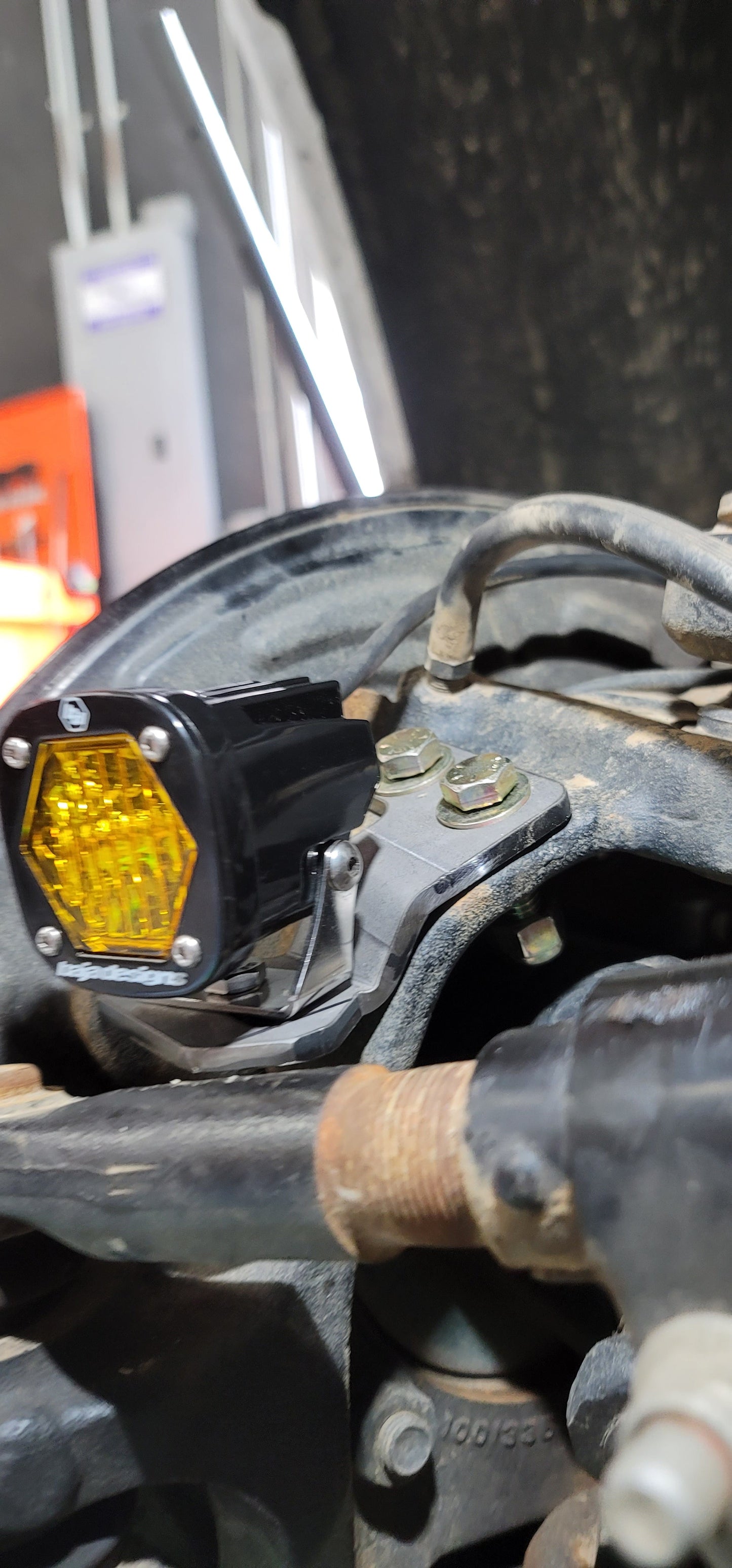 Ford Super Duty Steerable Knuckle Pod Light Mounts (2017-2023)