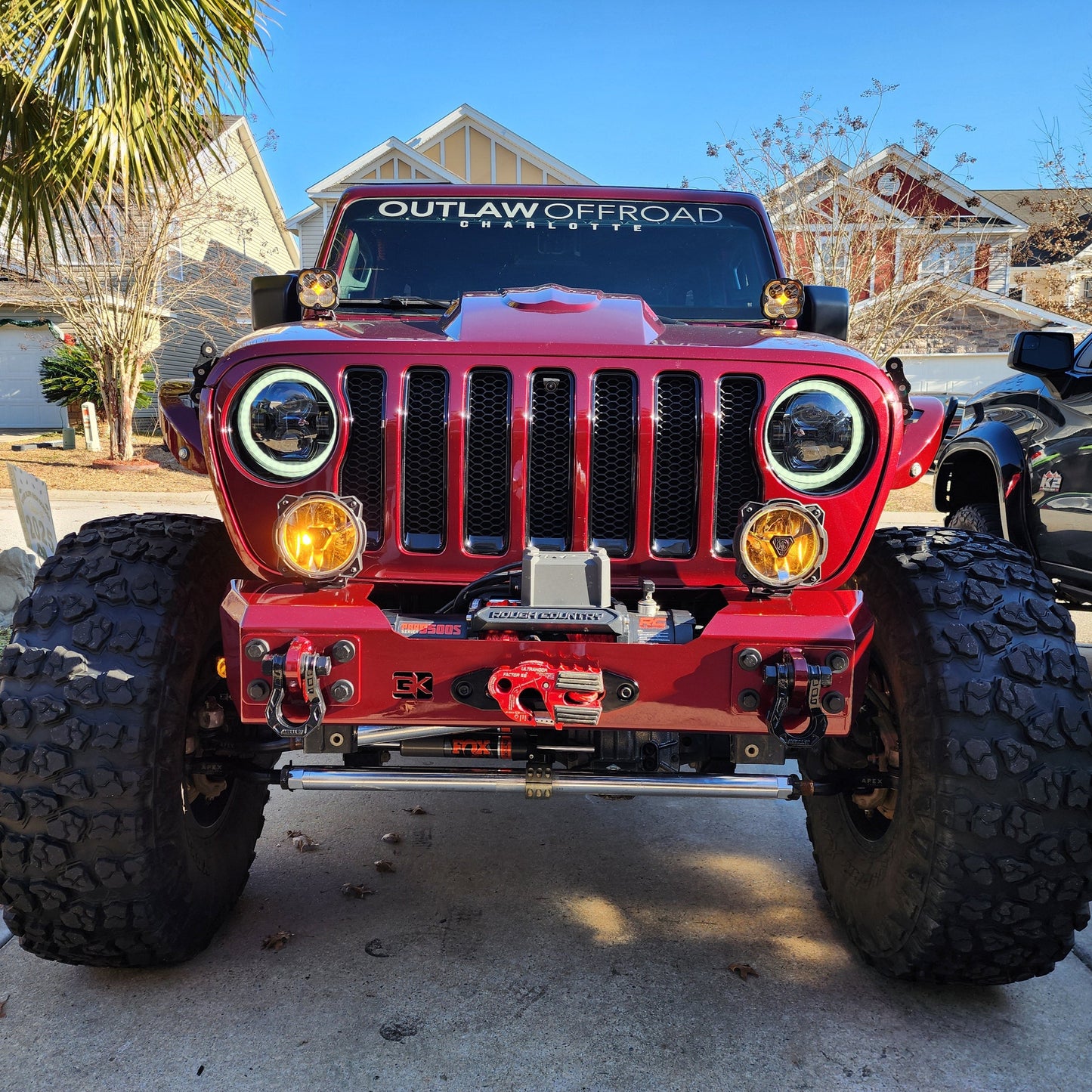 Jeep JL/JT Gauntlet Front Bumper w/Winch Plate 2018+