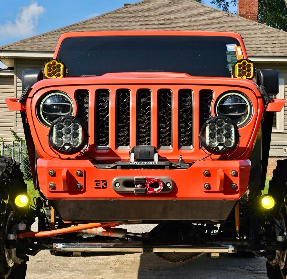 Jeep JL/JT Gauntlet Front Bumper w/Winch Plate 2018+