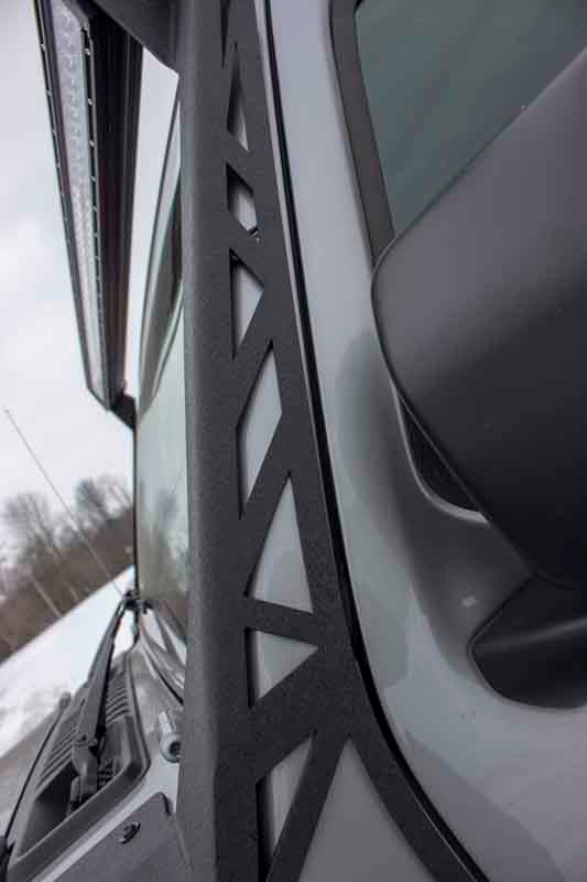 Fishbone Offroad Windshield Light Bracket for 2018 & Up Wrangler/Gladiator FB21058