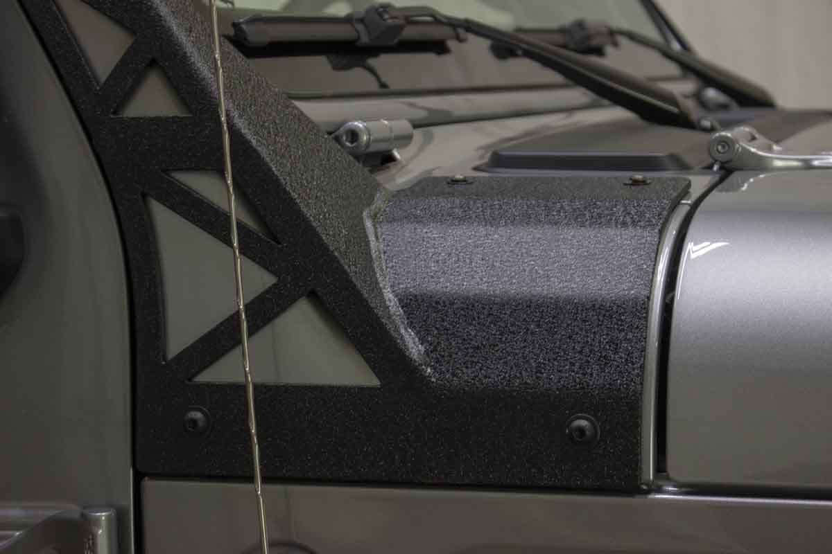 Fishbone Offroad Windshield Light Bracket for 2018 & Up Wrangler/Gladiator FB21058