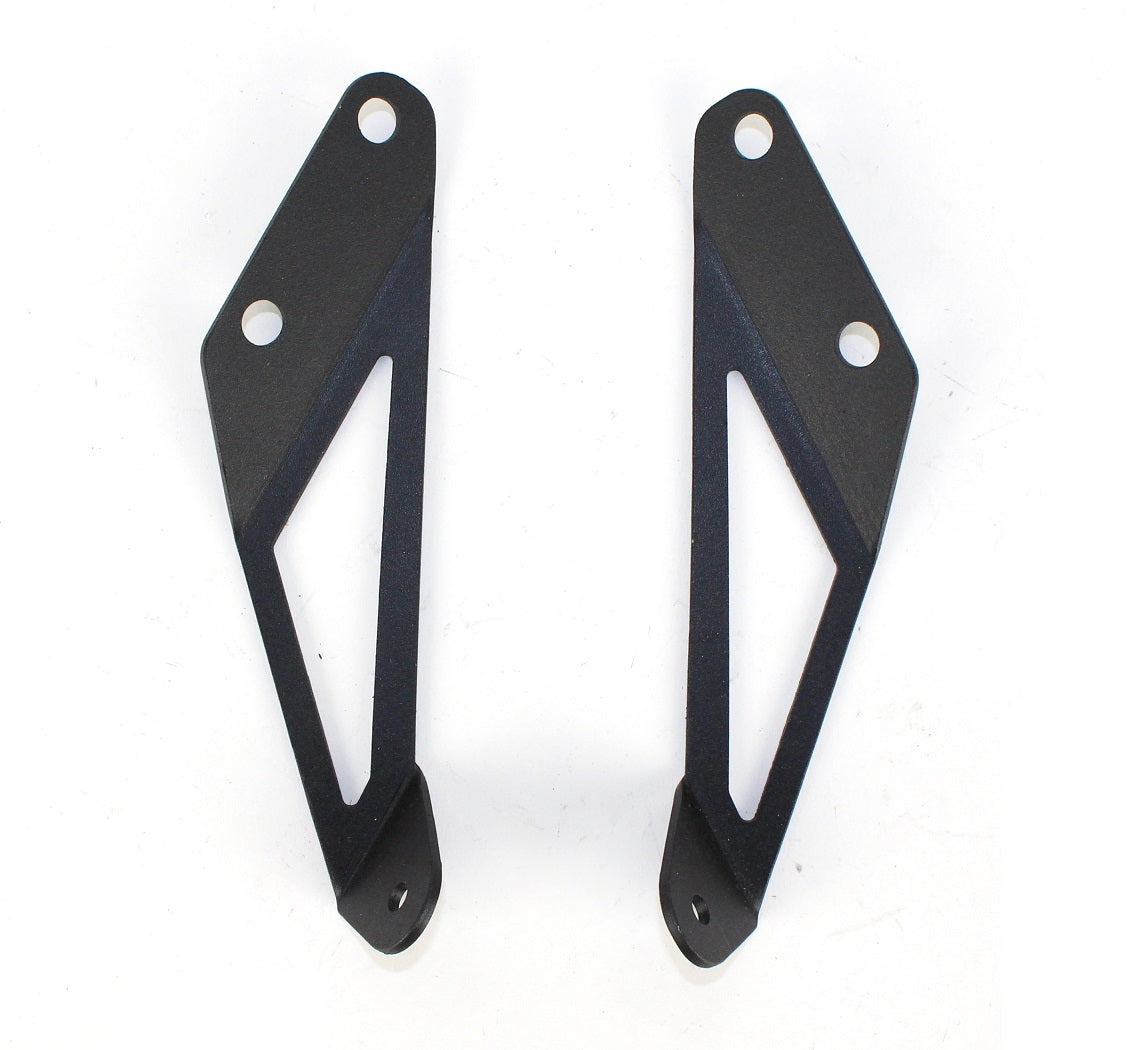 Fishbone Offroad Hood Light Mount Brackets for 2007-2018 Jeep Wrangler FB21066