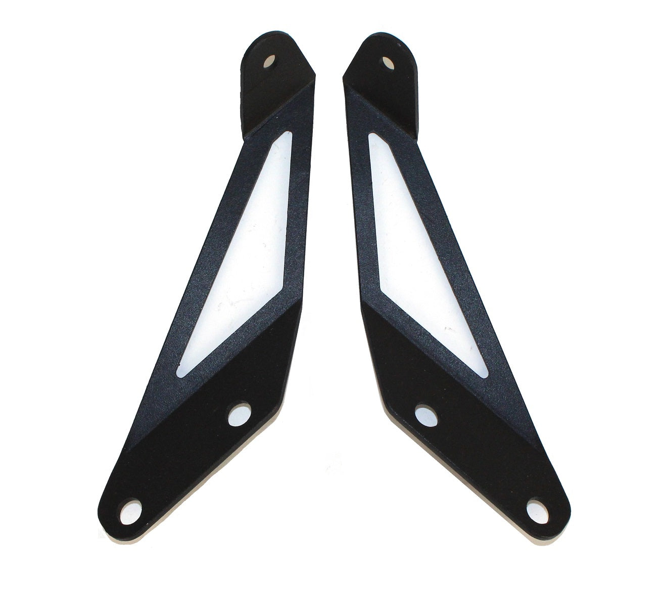 Fishbone Offroad Hood Light Mount Brackets for 2007-2018 Jeep Wrangler FB21066