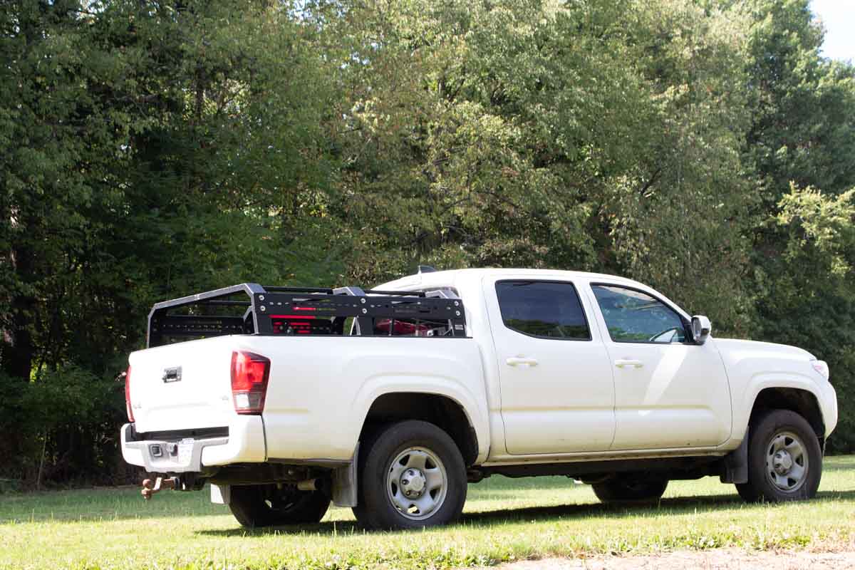Fishbone Offroad Short Bed Half Height Tackle Rack for 2005-2023 Toyota Tacoma FB21244