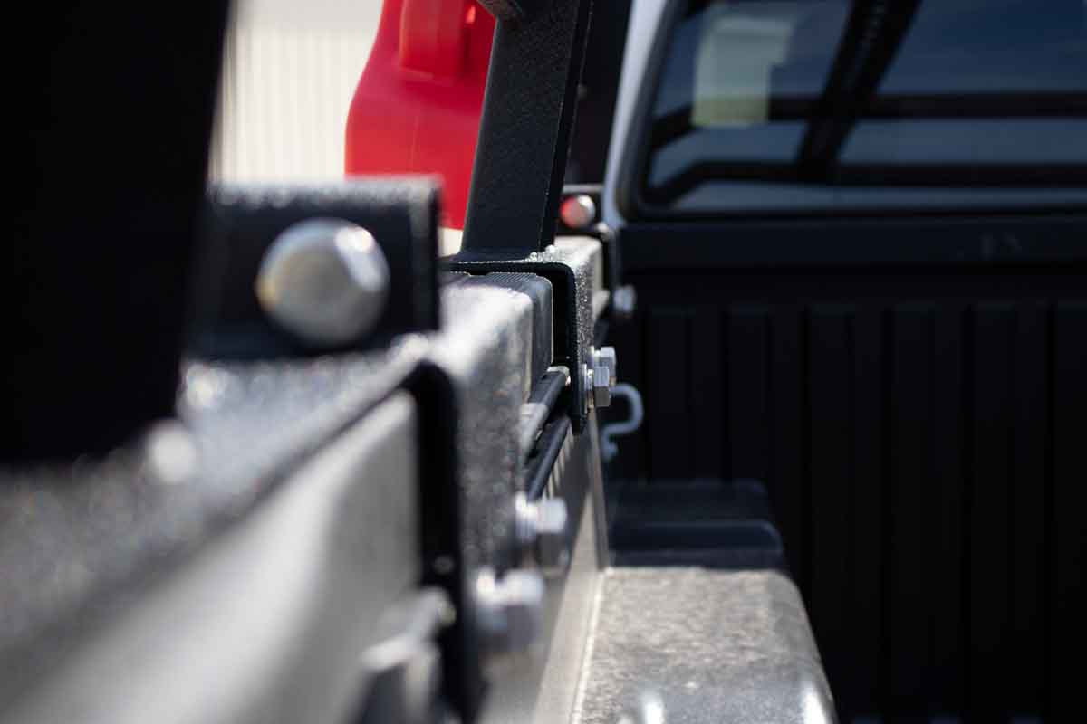 Fishbone Offroad Short Bed Half Height Tackle Rack for 2005-2023 Toyota Tacoma FB21244
