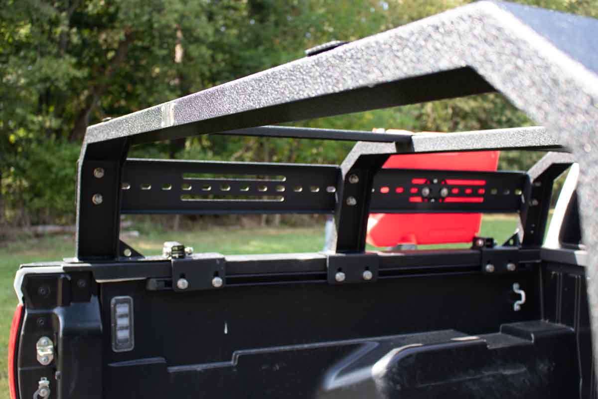 Fishbone Offroad Short Bed Half Height Tackle Rack for 2005-2023 Toyota Tacoma FB21244