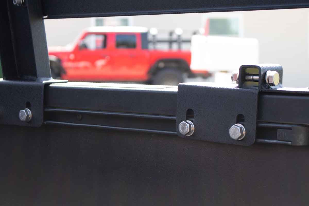 Fishbone Offroad Short Bed Half Height Tackle Rack for 2005-2023 Toyota Tacoma FB21244
