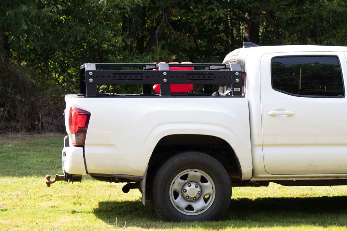 Fishbone Offroad Short Bed Half Height Tackle Rack for 2005-2023 Toyota Tacoma FB21244