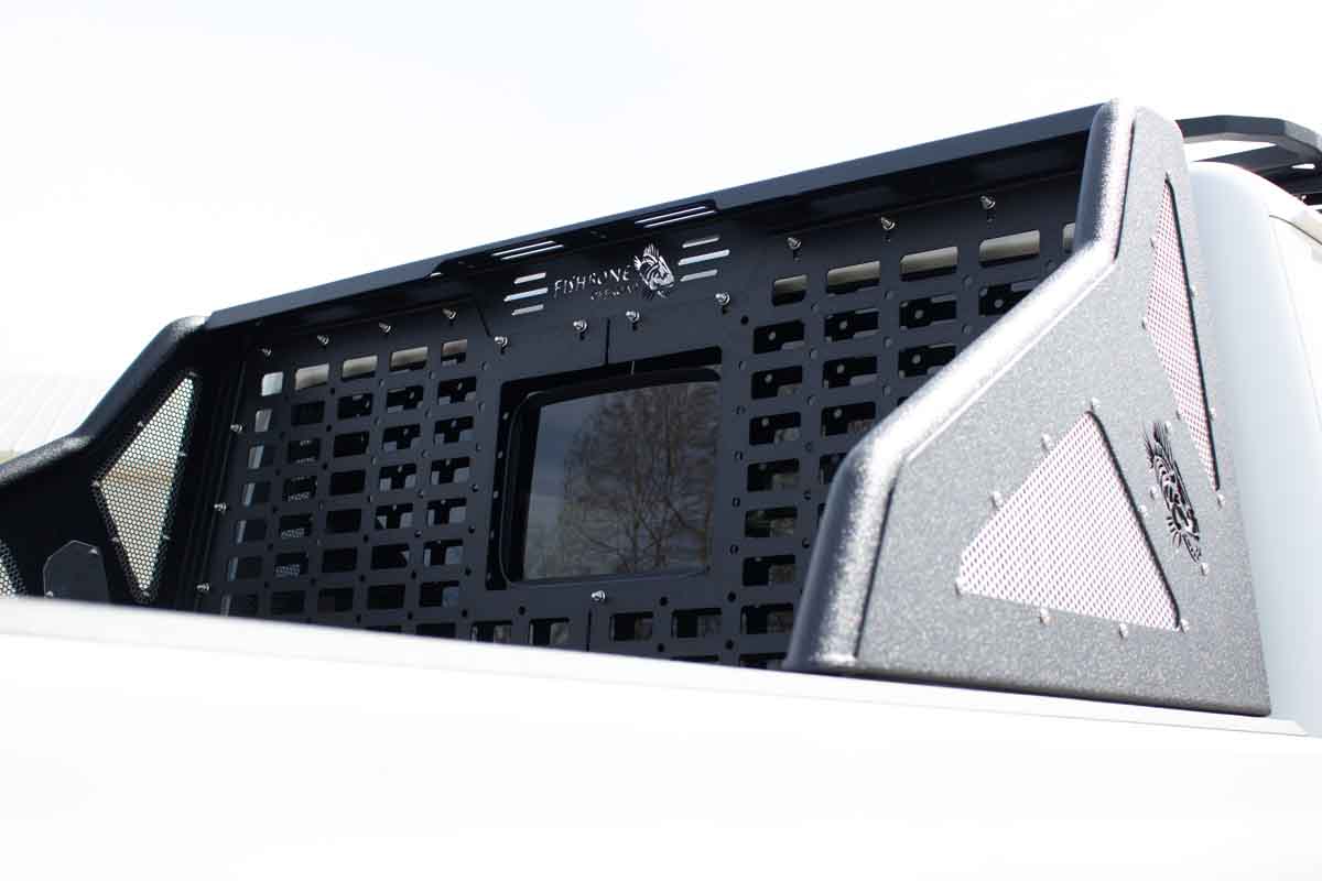 Fishbone Offroad Chase Rack Molle Window Panel for 2020 & Up Jeep Gladiator FB21262