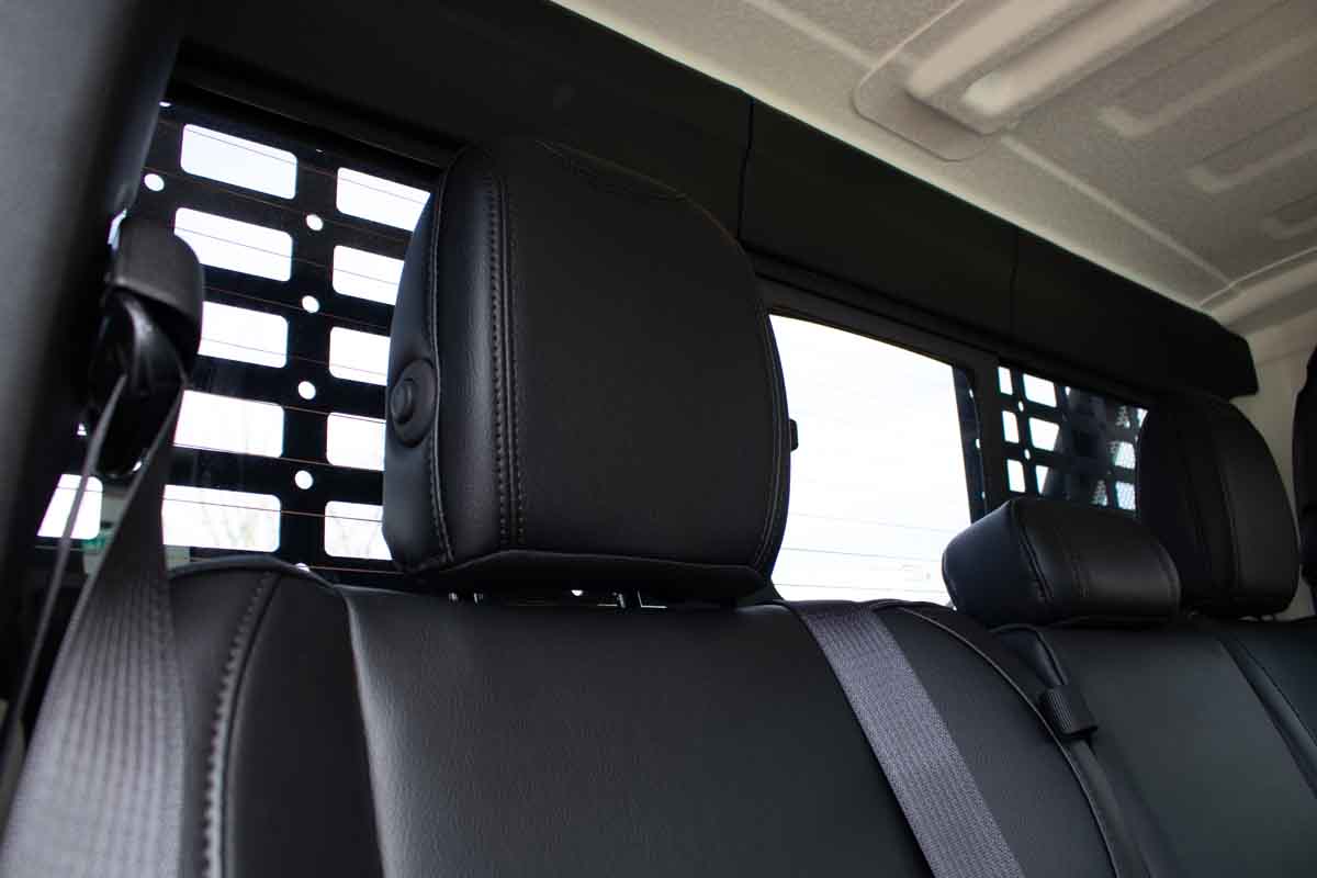 Fishbone Offroad Chase Rack & Molle Window Panel for 2020 & Up Jeep Gladiator FB21246