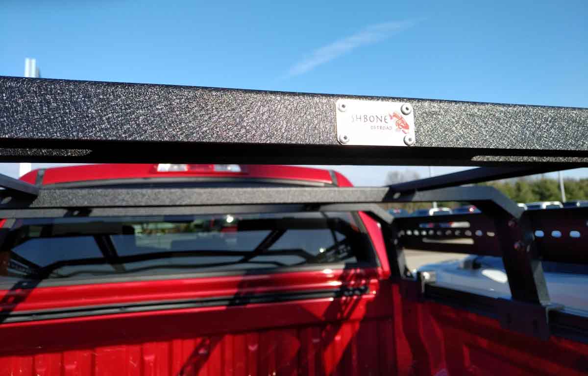 Fishbone Offroad Half Height Tackle Rack for 2005-Current Ford F-150/Toyota Tundra FB21258
