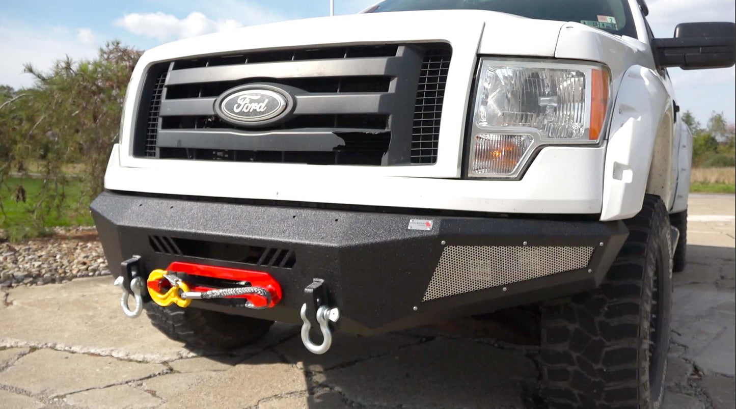 Fishbone Offroad Pelican Front Bumper for 2009-2014 F-150 FB22347
