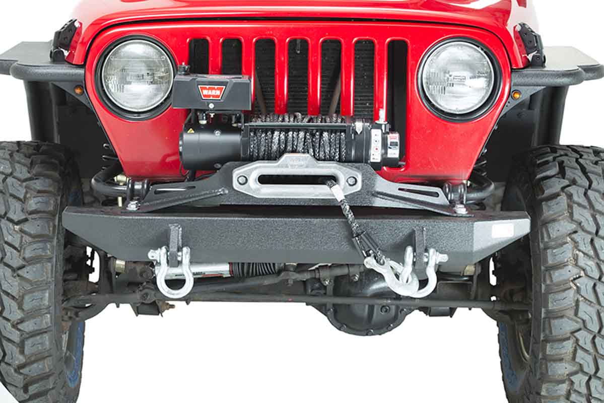 Fishbone Offroad Piranha Front Bumper for 1997-2006 Jeep Wrangler FB22049