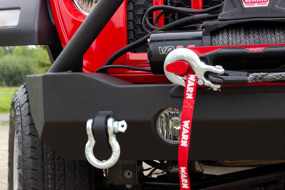 Fishbone Offroad Mako Front Bumper for 2018 & Up Jeep Wrangler/Gladiator FB22090