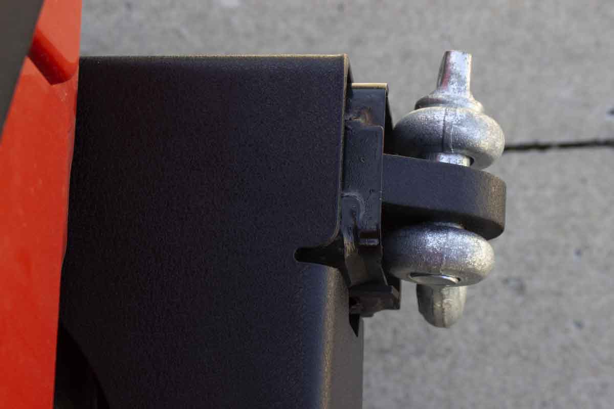 Fishbone Offroad Rear D-Ring Frame Mounts for 2007-2018 Jeep Wrangler FB22136