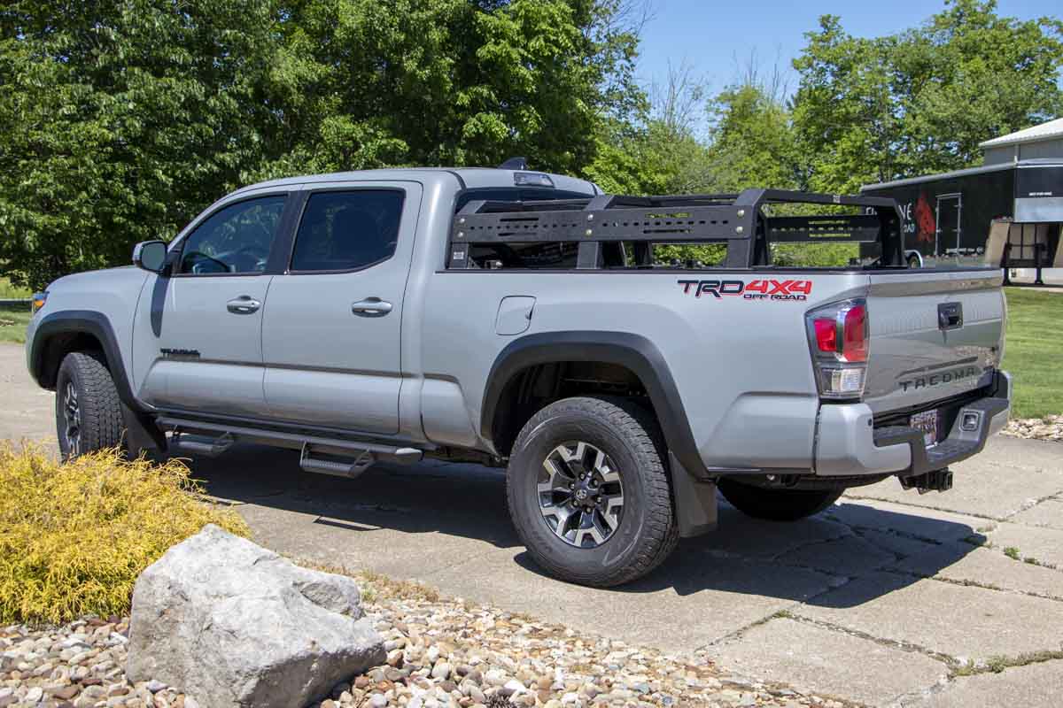 Fishbone Offroad Short Bed Half Height Tackle Rack for 2005-2023 Toyota Tacoma FB21244