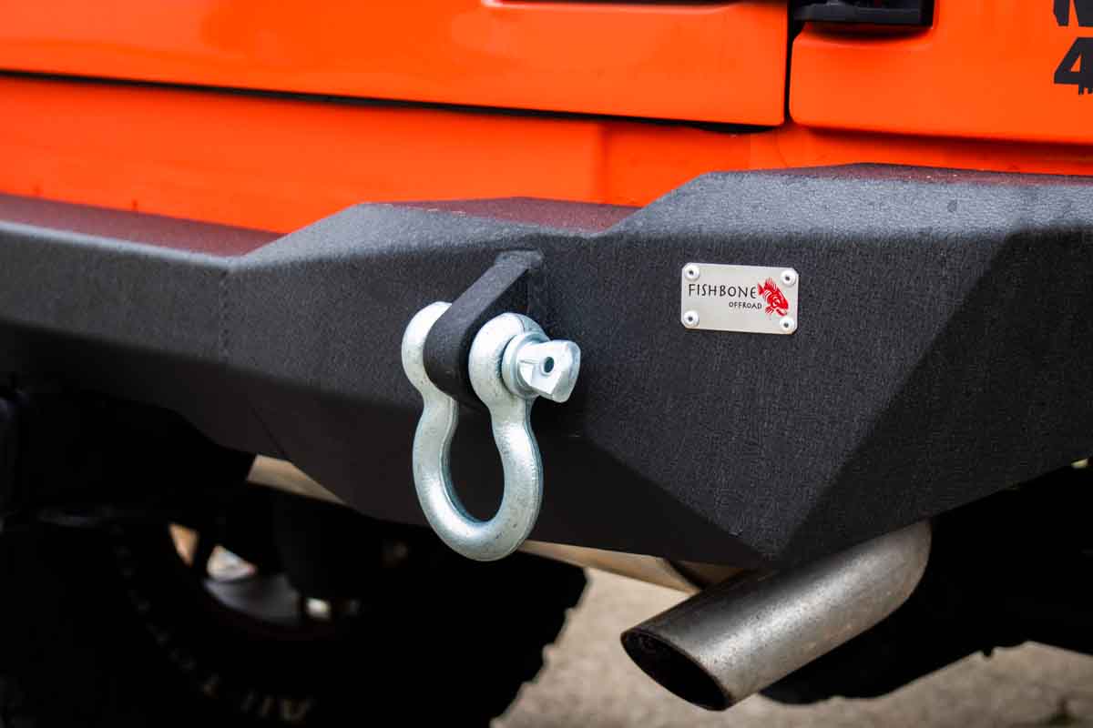 Fishbone Offroad Mako Rear Bumper for 2007-2018 Jeep Wrangler FB22278