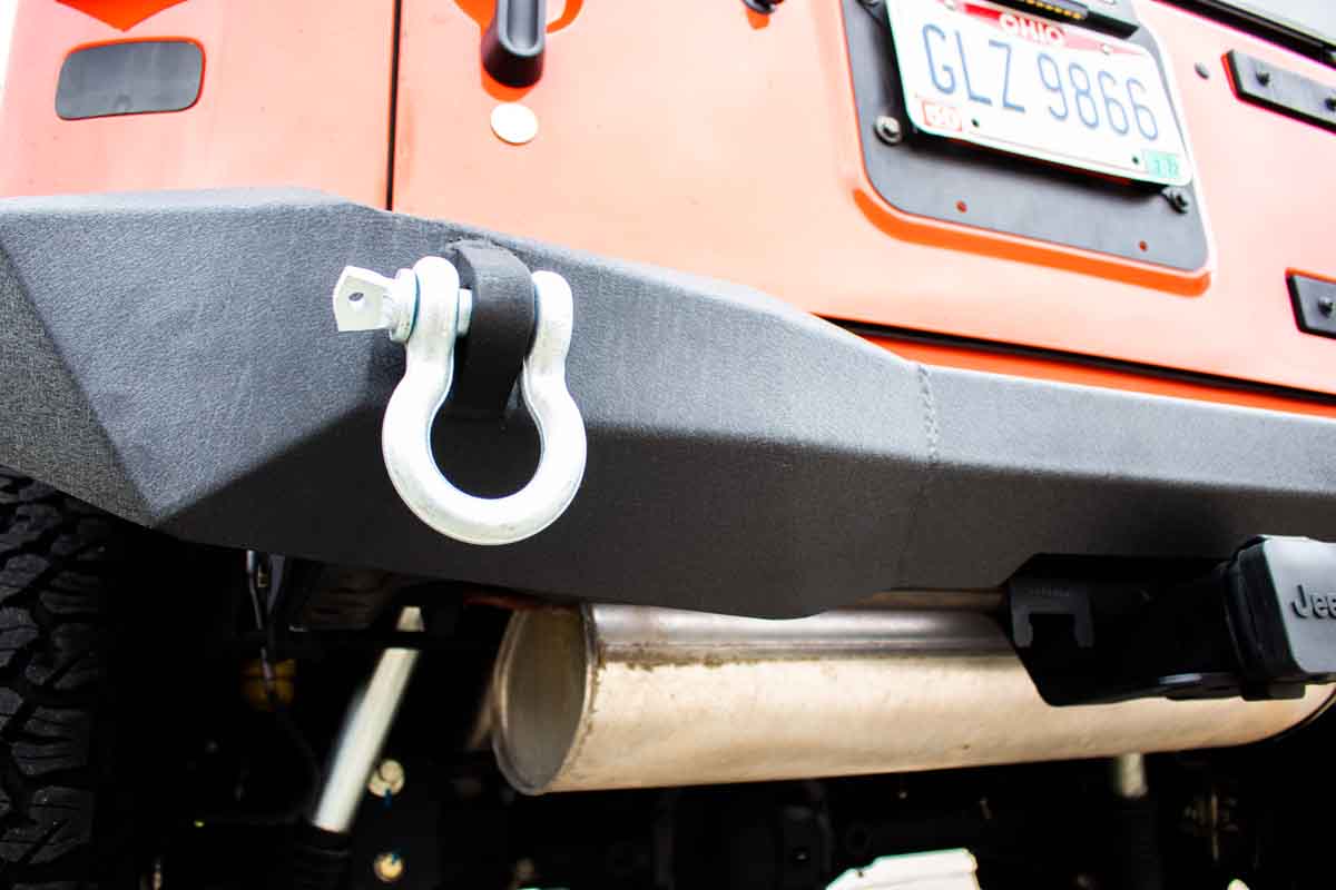 Fishbone Offroad Mako Rear Bumper for 2007-2018 Jeep Wrangler FB22278