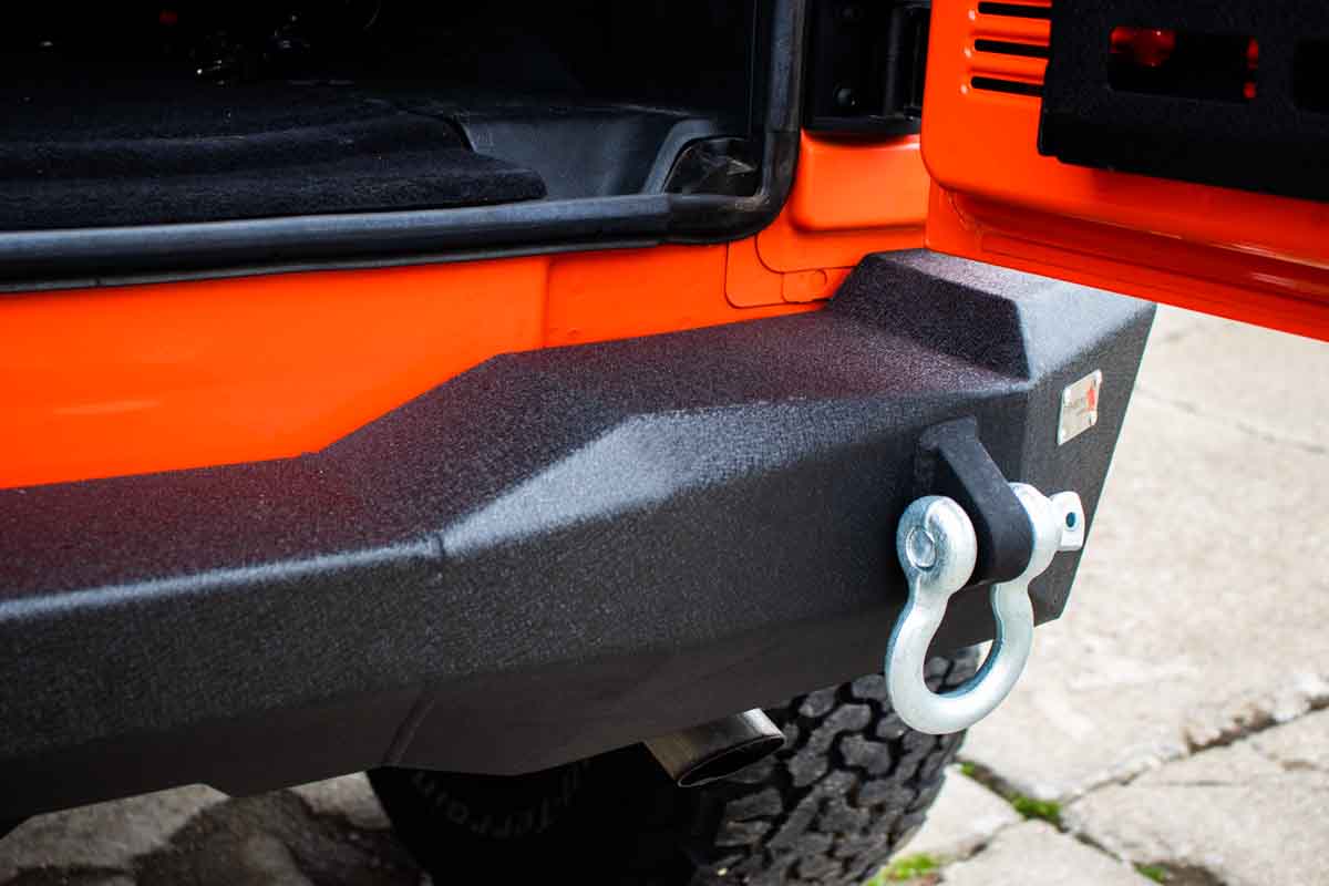 Fishbone Offroad Mako Rear Bumper for 2007-2018 Jeep Wrangler FB22278