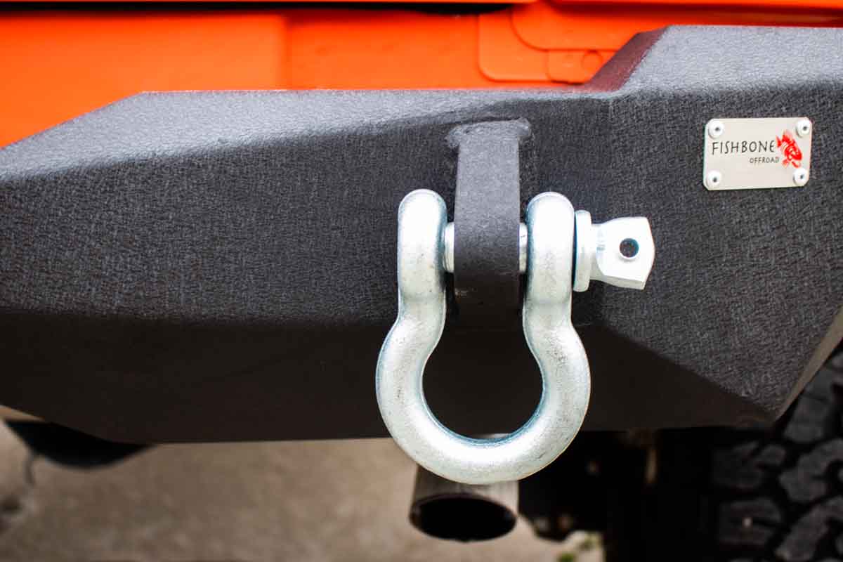 Fishbone Offroad Mako Rear Bumper for 2007-2018 Jeep Wrangler FB22278