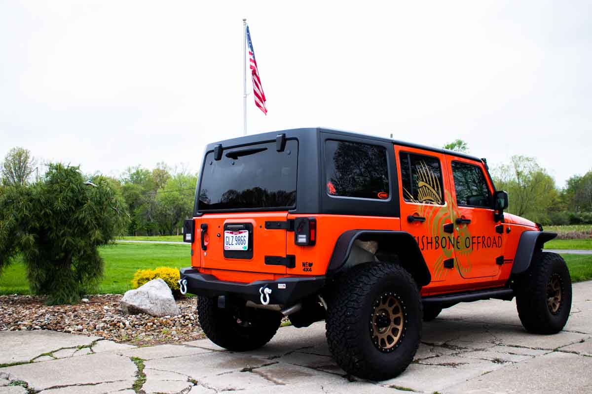 Fishbone Offroad Mako Rear Bumper for 2007-2018 Jeep Wrangler FB22278