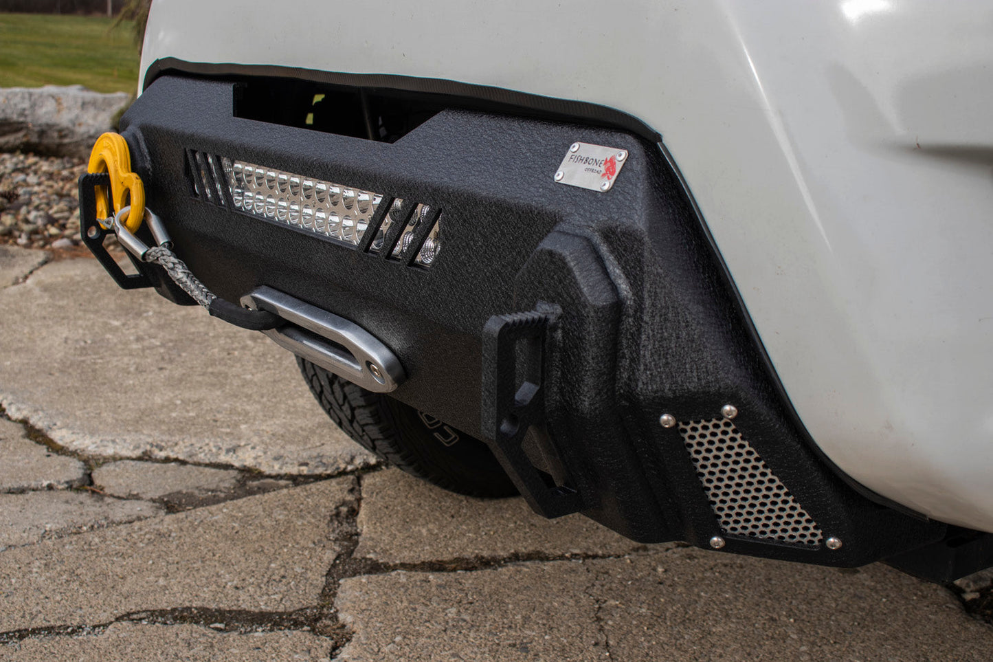 Fishbone Offroad Front Bumper For 2012-2015 Toyota Tacoma FB22296
