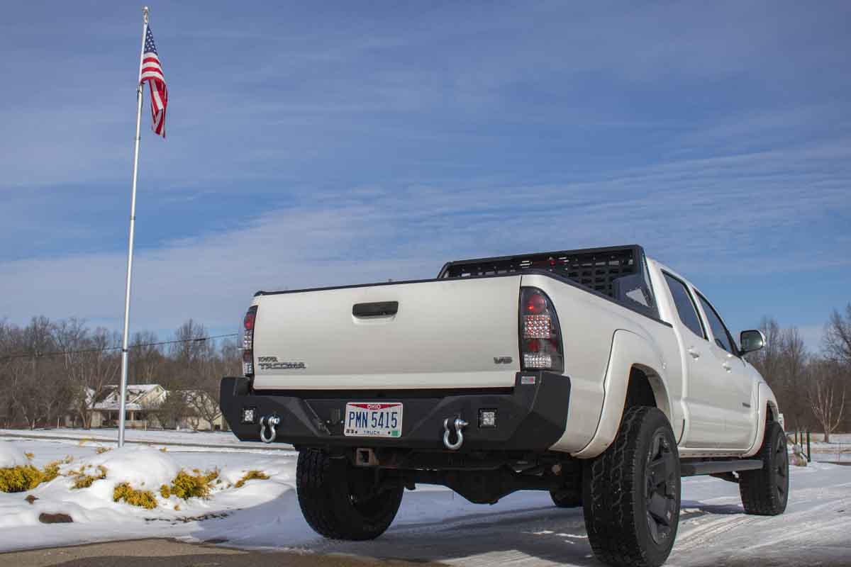Fishbone Offroad Rear Bumper for 2005-2015 Toyota Tacoma FB22298