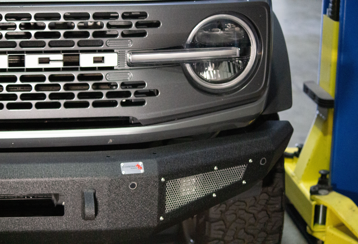 Fishbone Offroad Steelhead Front Bumper for 2022 & Up Ford Bronco FB22359
