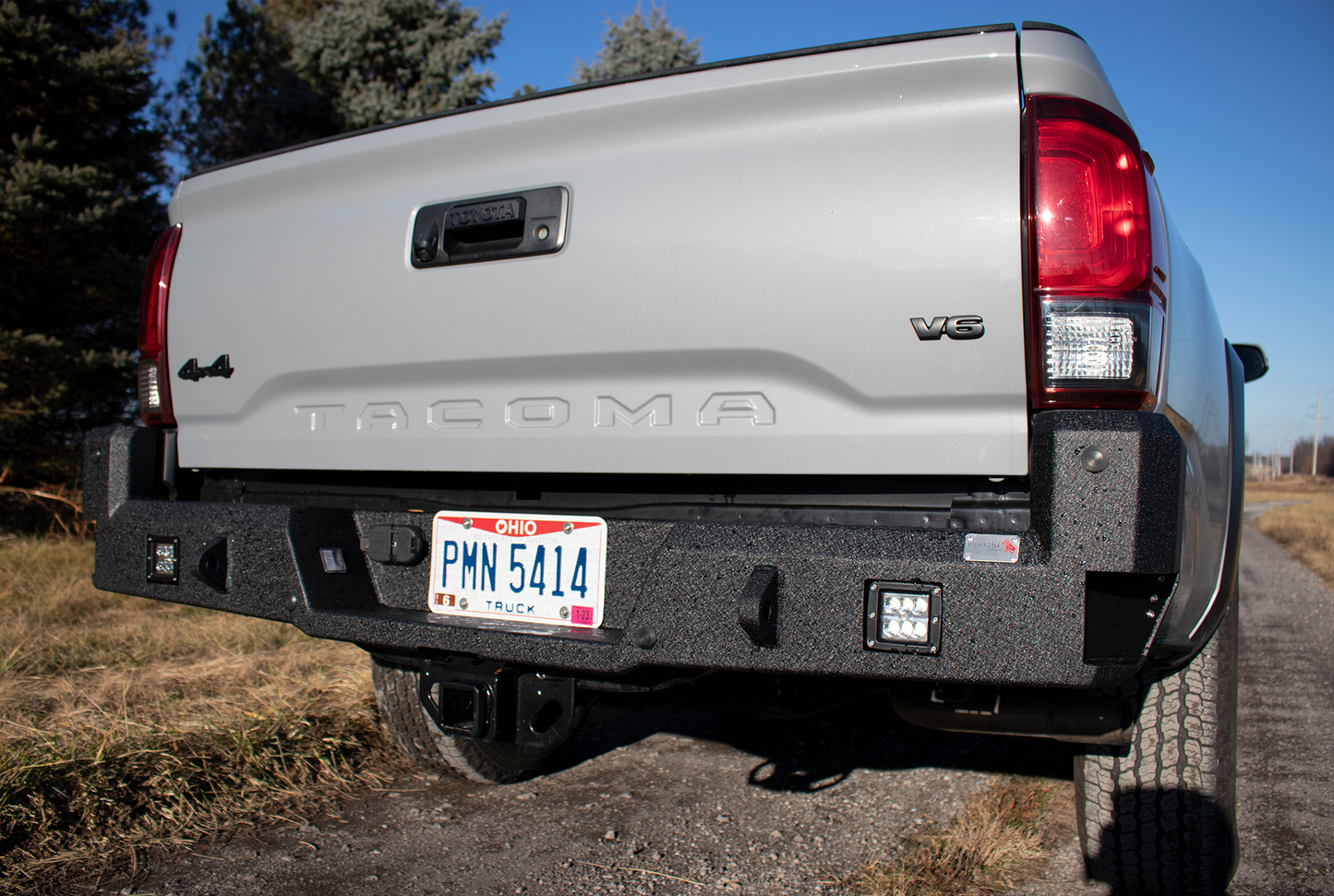 Fishbone Offroad Rear Bumper for 2016-2023 Toyota Tacoma FB22361