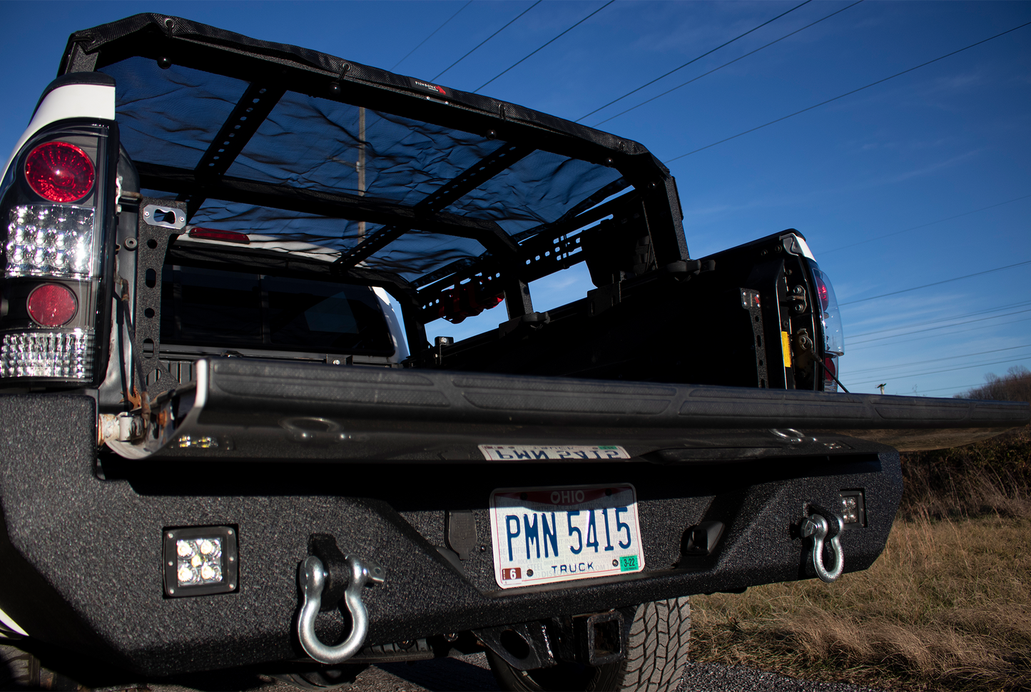 Fishbone Offroad Rear Bumper for 2016-2023 Toyota Tacoma FB22361