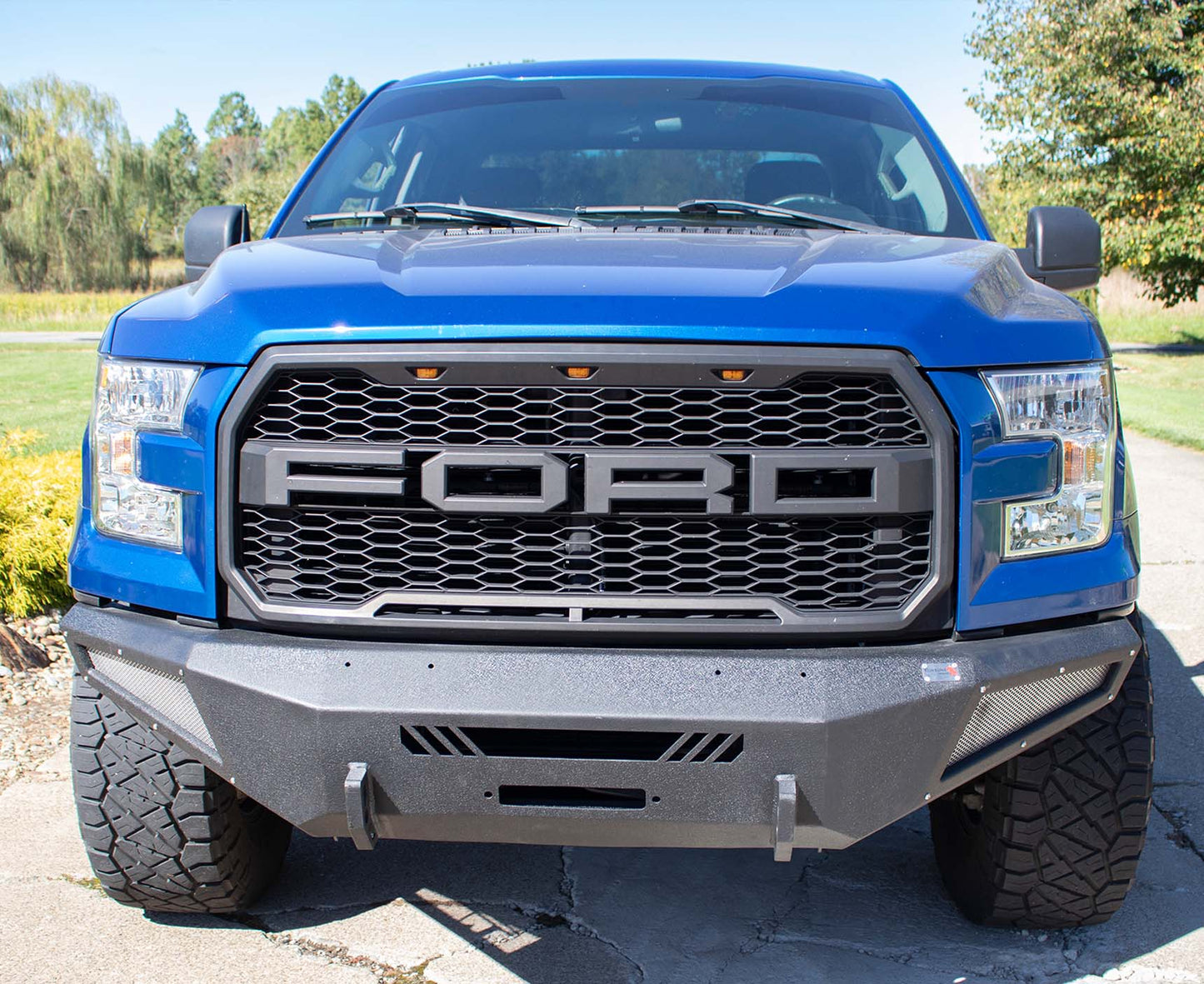 Fishbone Offroad Pelican Front Winch Bumper for 2015-2017 Ford F-150 FB22365