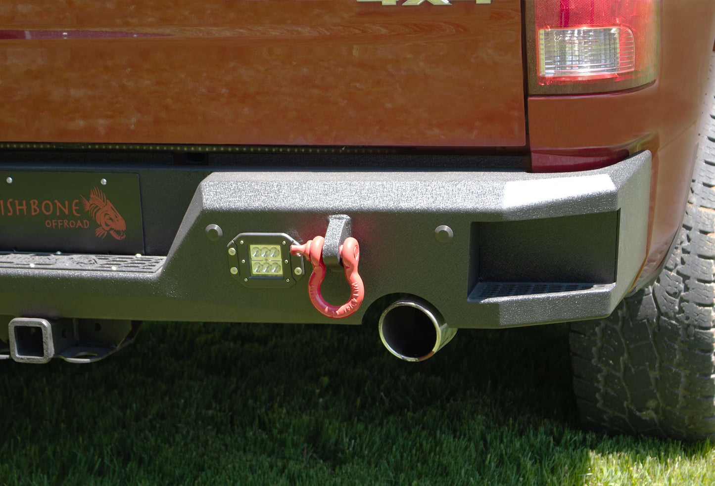 Fishbone Offroad Rear Bumper for 2009-2018 Dodge Ram FB22395