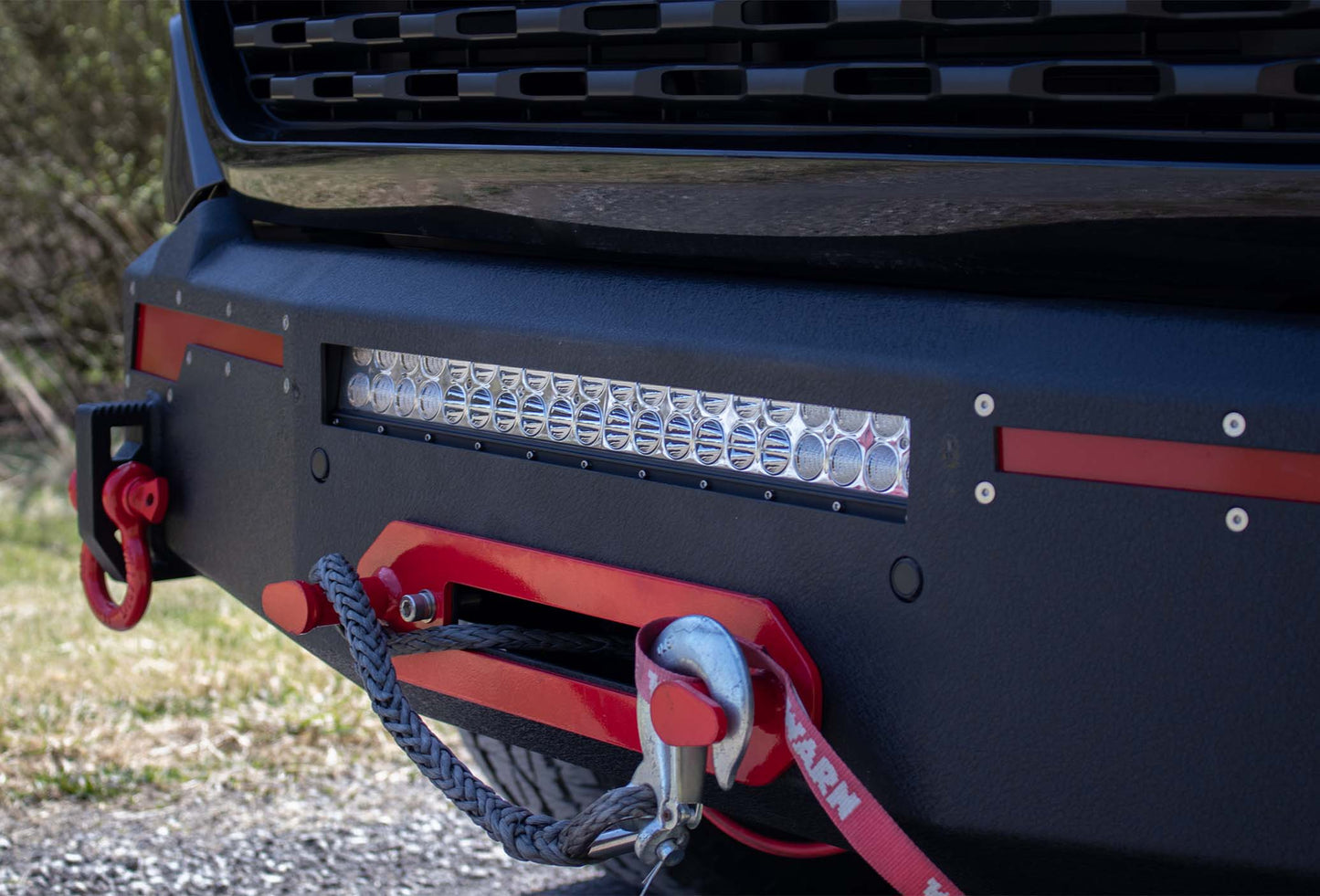 Fishbone Offroad Pike Winch Plate for 2019-2023 Dodge Ram FB22401