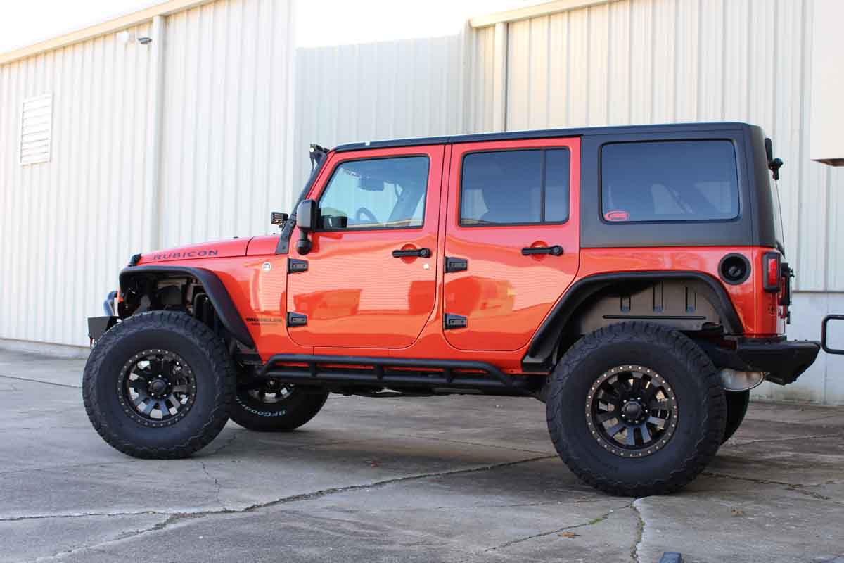 Fishbone Offroad Rocker Guards for 2007-2018 Jeep Wrangler FB23009