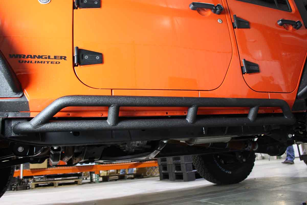 Fishbone Offroad Rocker Guards for 2007-2018 Jeep Wrangler FB23009
