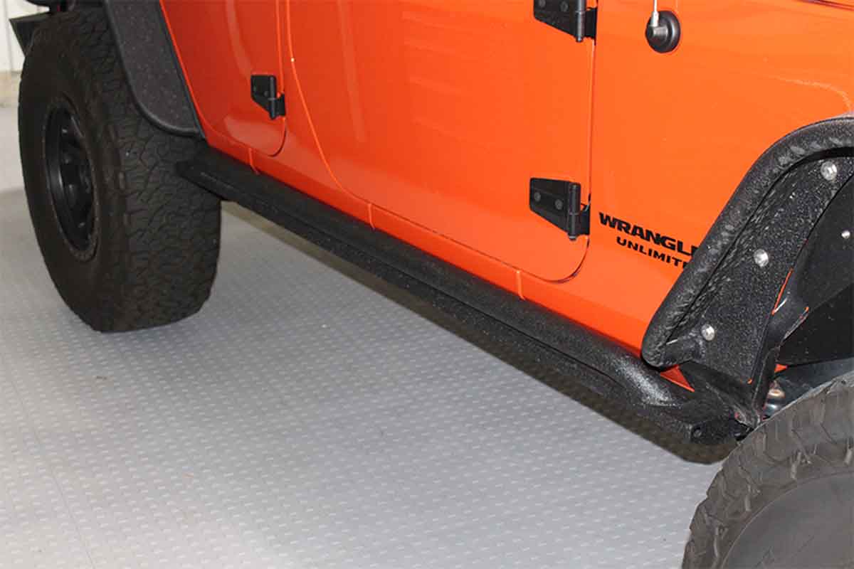 Fishbone Offroad Rock Slider 4 Door for 2007-2018 Jeep Wrangler FB23011
