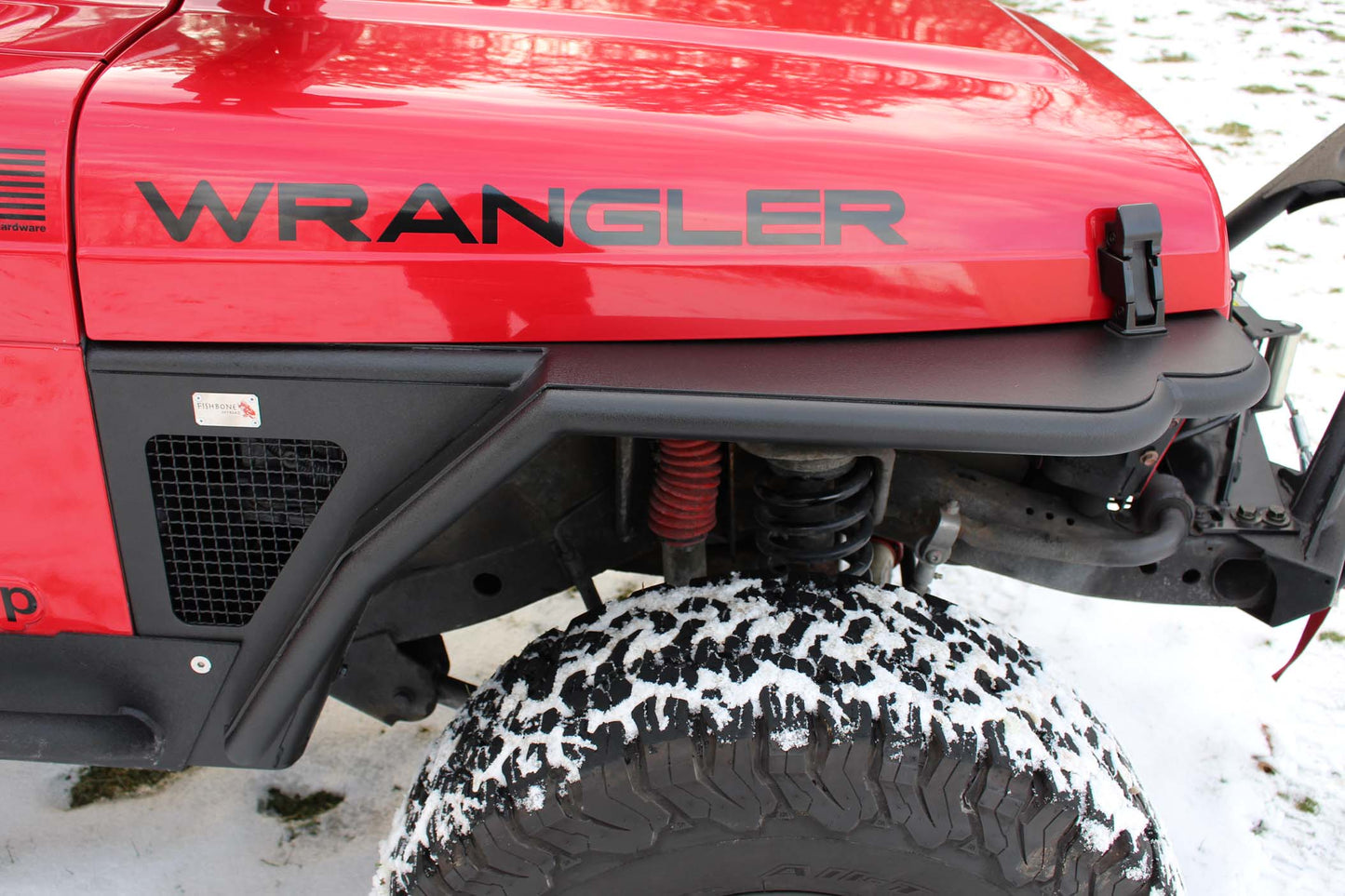 Fishbone Offroad 1997-2006 Jeep Wrangler TJ & Wrangler Unlimited LJ Front and Rear Tube Fender Set FB23029