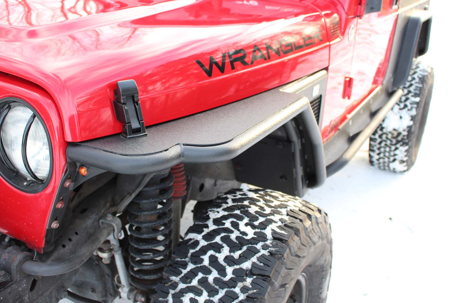 Fishbone Offroad 1997-2006 Jeep Wrangler TJ & Wrangler Unlimited LJ Front and Rear Tube Fender Set FB23029