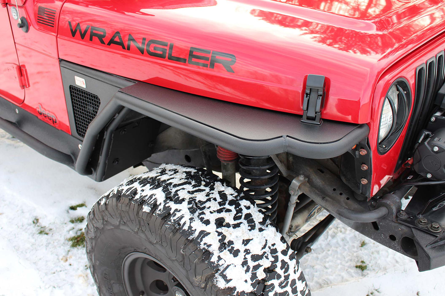 Fishbone Offroad 1997-2006 Jeep Wrangler TJ & Wrangler Unlimited LJ Front and Rear Tube Fender Set FB23029