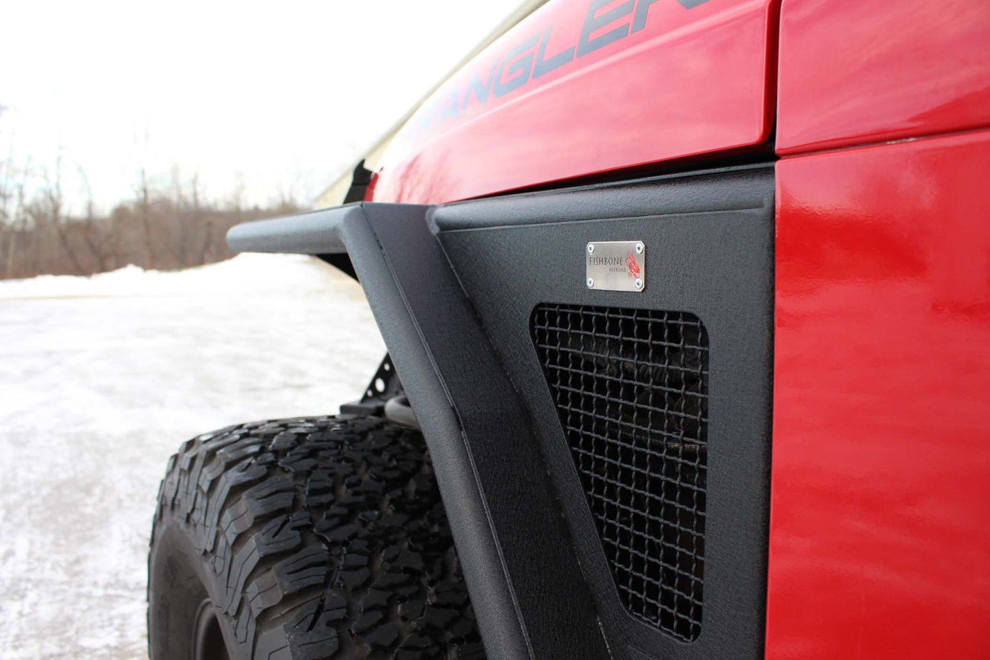 Fishbone Offroad 1997-2006 Jeep Wrangler TJ & Wrangler Unlimited LJ Front and Rear Tube Fender Set FB23029