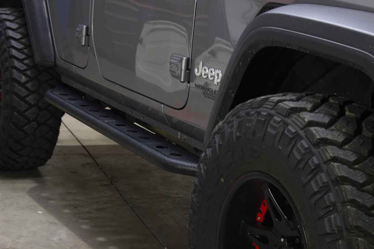 Fishbone Offroad Step Sliders 2018 & Up Jeep Wrangler FB23083