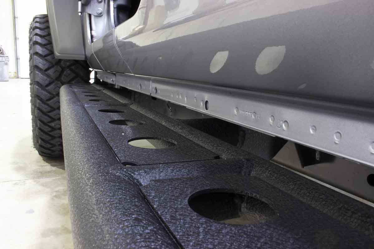 Fishbone Offroad Step Sliders 2018 & Up Jeep Wrangler FB23083