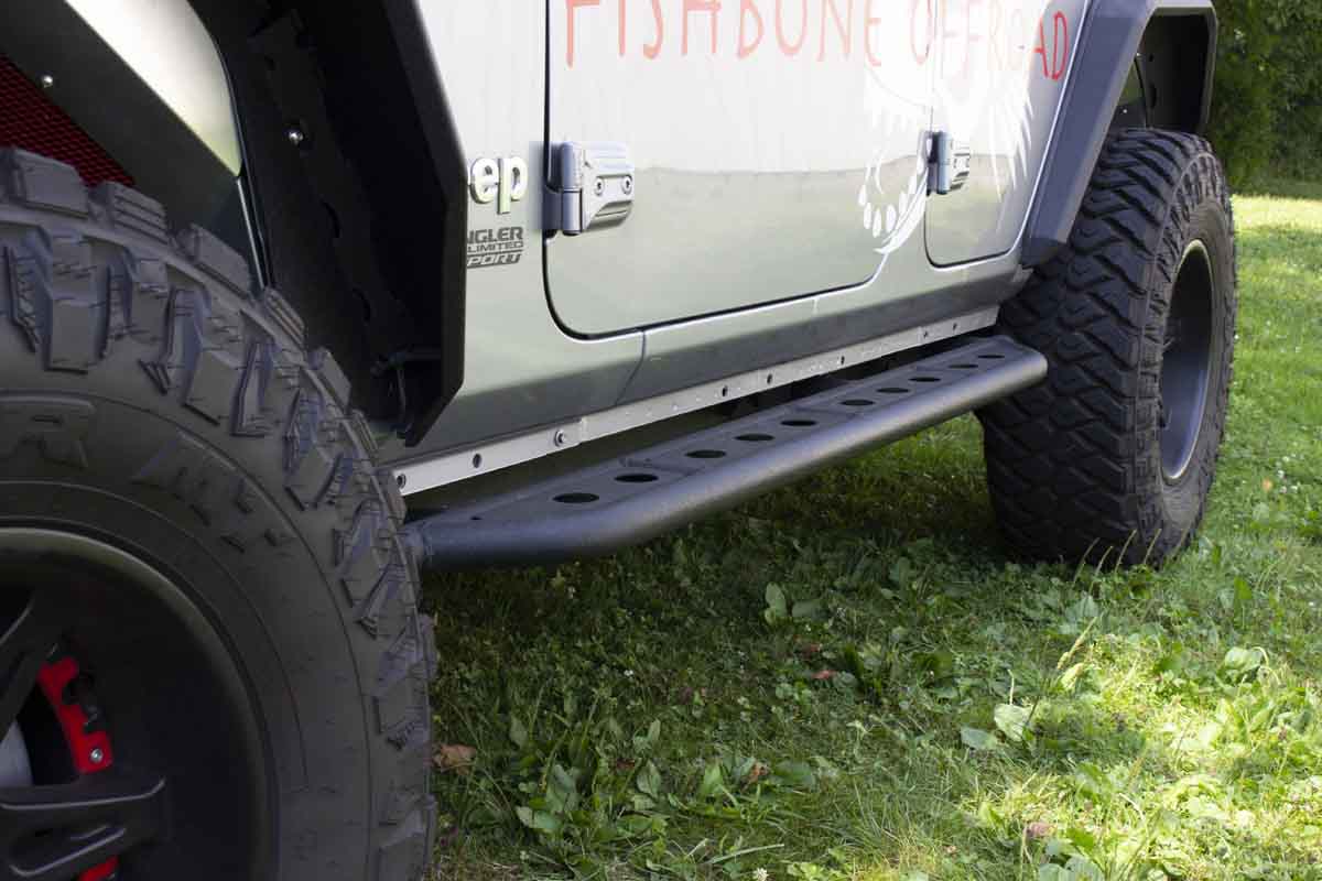 Fishbone Offroad Step Sliders 2018 & Up Jeep Wrangler FB23083