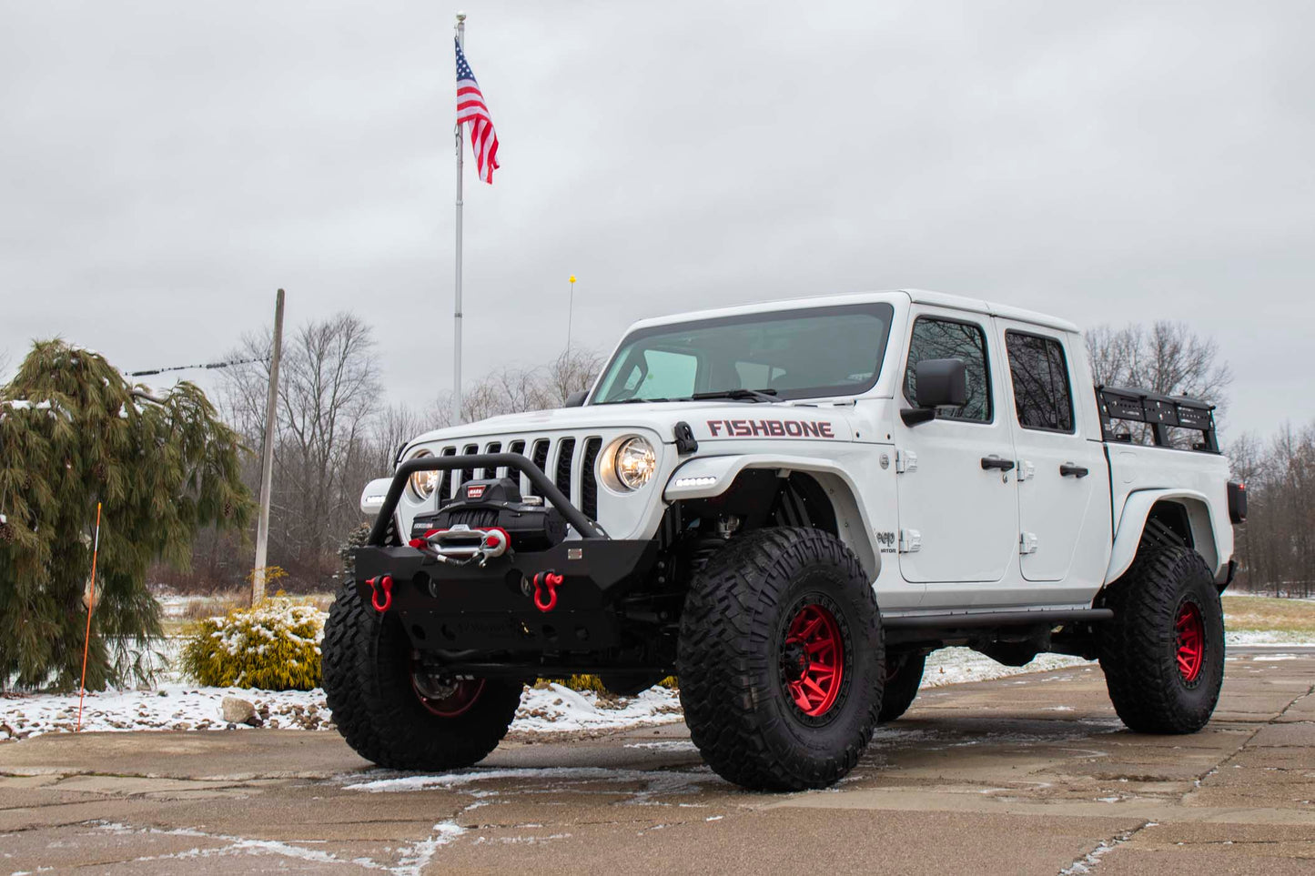 Fishbone Offroad Step Sliders for 2020 & Up Jeep Gladiator FB23143