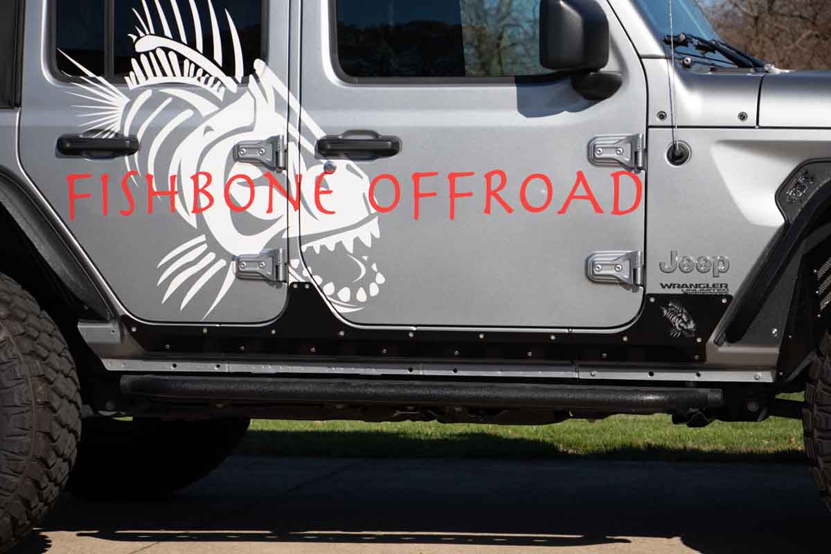 Fishbone Offroad Scale Armor for 2018 & Up Jeep Wrangler FB23180