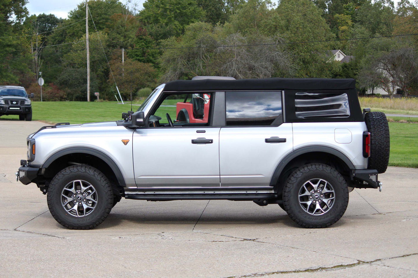 Fishbone Offroad Step Sliders for 2022 & Up Ford Bronco FB23349