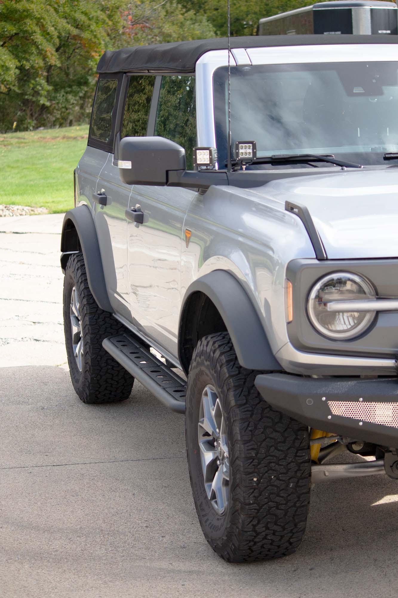 Fishbone Offroad Step Sliders for 2022 & Up Ford Bronco FB23349