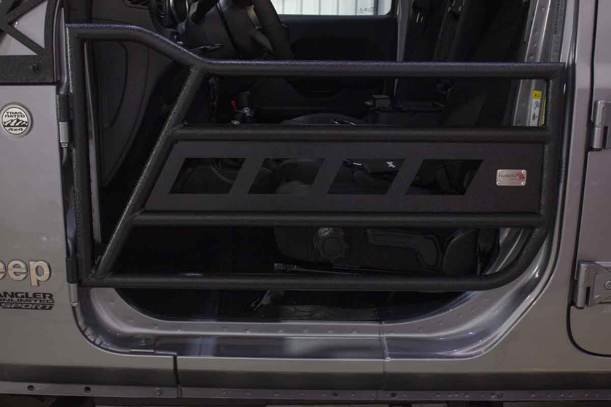 Fishbone Offroad Front Tube Doors for 2018 & Up Jeep Wrangler JL, Wrangler JLU & 2020 & Up Jeep Gladiator JT FB24087