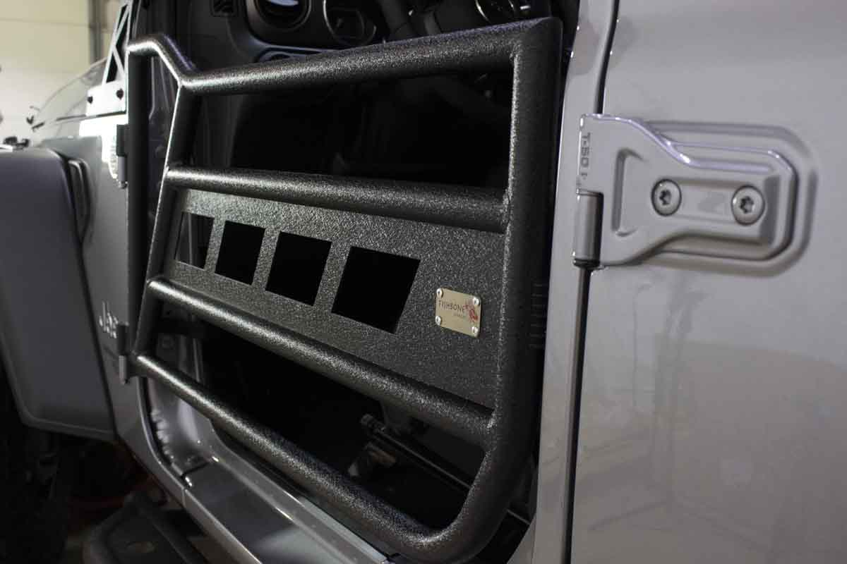 Fishbone Offroad Front Tube Doors for 2018 & Up Jeep Wrangler JL, Wrangler JLU & 2020 & Up Jeep Gladiator JT FB24087